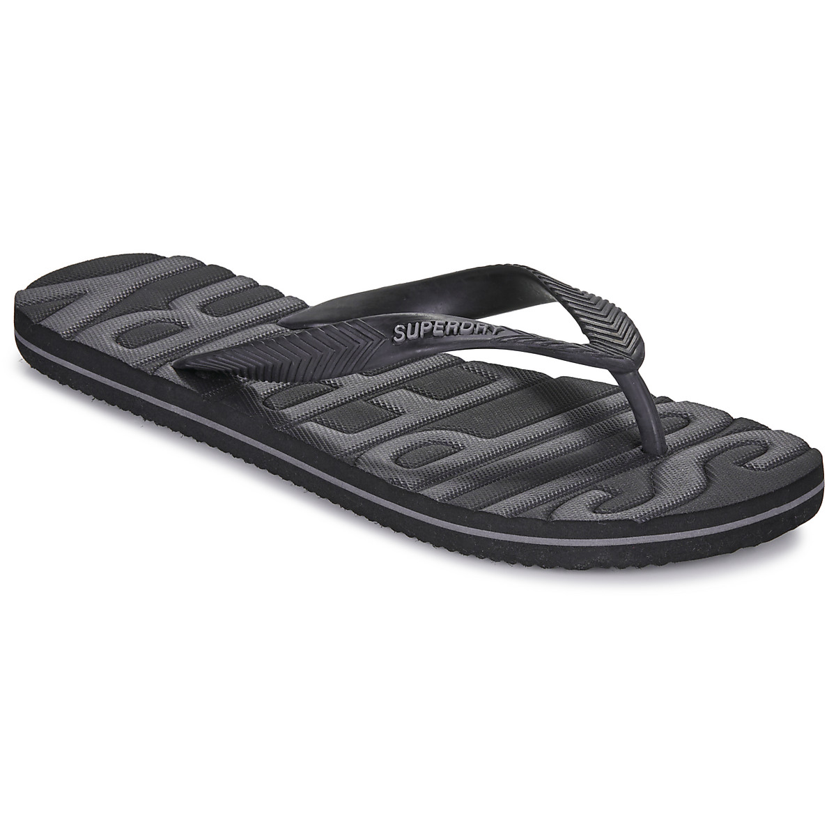 Čevlji  Moški Natikači Superdry TONG LOGO Črna