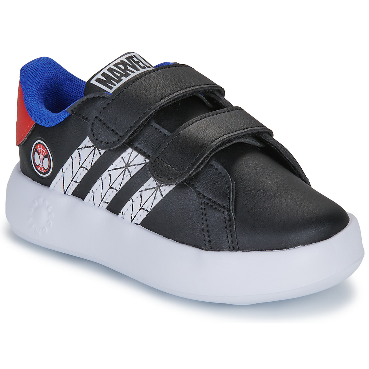 Čevlji  Dečki Nizke superge Adidas Sportswear GRAND COURT SPIDER-MAN CF I Črna / Bela