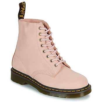 Čevlji  Ženske Polškornji Dr. Martens 1460 Pascal Powder Pink Milled Nubuck WP Rožnata