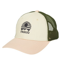 Tekstilni dodatki Moški Kape s šiltom Faguo TRUCKER CAP Bela / Kaki