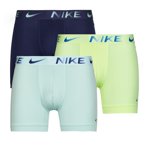 Spodnje perilo Moški Boksarice Nike BOXER BRIEF 3PK Modra / Rumena