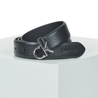 Tekstilni dodatki Ženske Pasovi Calvin Klein Jeans CK LOGO BUCKLE BELT3.0_PBL Črna