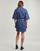 Oblačila Ženske Kratke obleke Calvin Klein Jeans LINEN BOXY BELTED SHIRT DRESS         