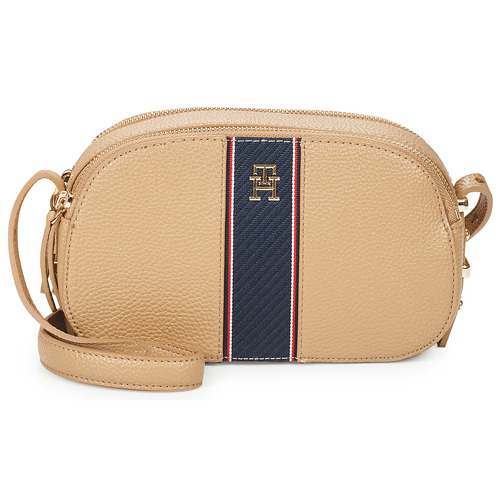 Torbice Ženske Torbice za na ramo Tommy Hilfiger TH ETERNITY SHOULDER BAG MONO Kostanjeva