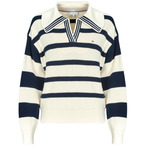 CO CARDI STITCH OPEN POLO SWT LS
