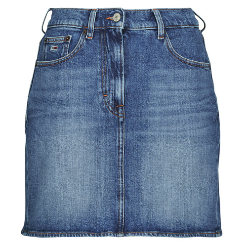 Oblačila Ženske Krila Tommy Jeans MOM SKIRT BI0134 Modra