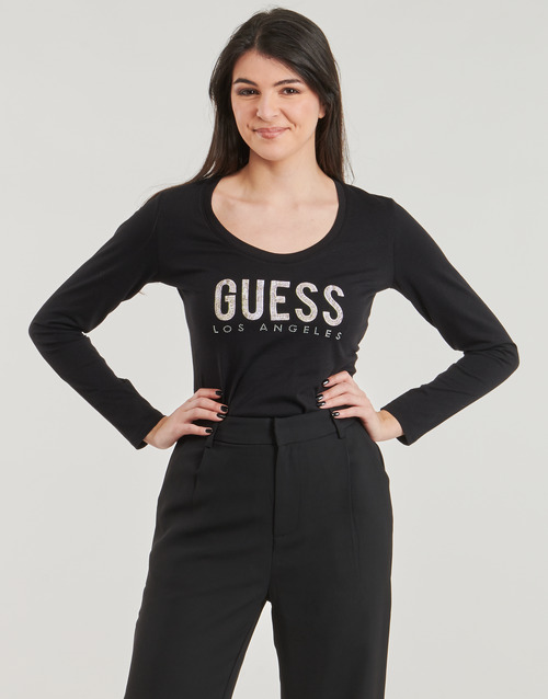 Guess PYTHON LOGO Črna