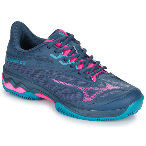 Čevlji  Ženske Tenis Mizuno WAVE EXCEED LIGHT 2 PADEL Modra / Rožnata