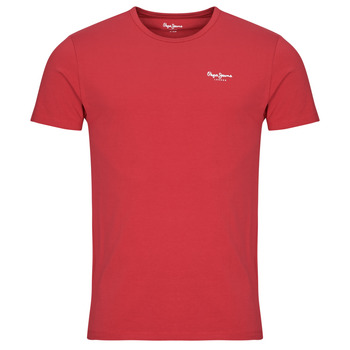 Oblačila Moški Majice s kratkimi rokavi Pepe jeans ORIGINAL BASIC 3N Bordo