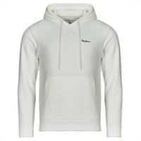Oblačila Moški Majice s kratkimi rokavi Pepe jeans ESSENTIAL HOODIE Kremno bela