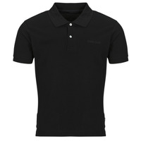 Oblačila Moški Polo majice kratki rokavi Guess SS EMBRO LOGO POLO Črna