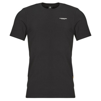 Oblačila Moški Majice s kratkimi rokavi G-Star Raw SLIM BASE Črna