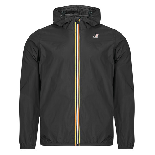 Oblačila Vetrovke K-Way LE VRAI 4.0 CLAUDE 100% NYLON RECYCLED Črna