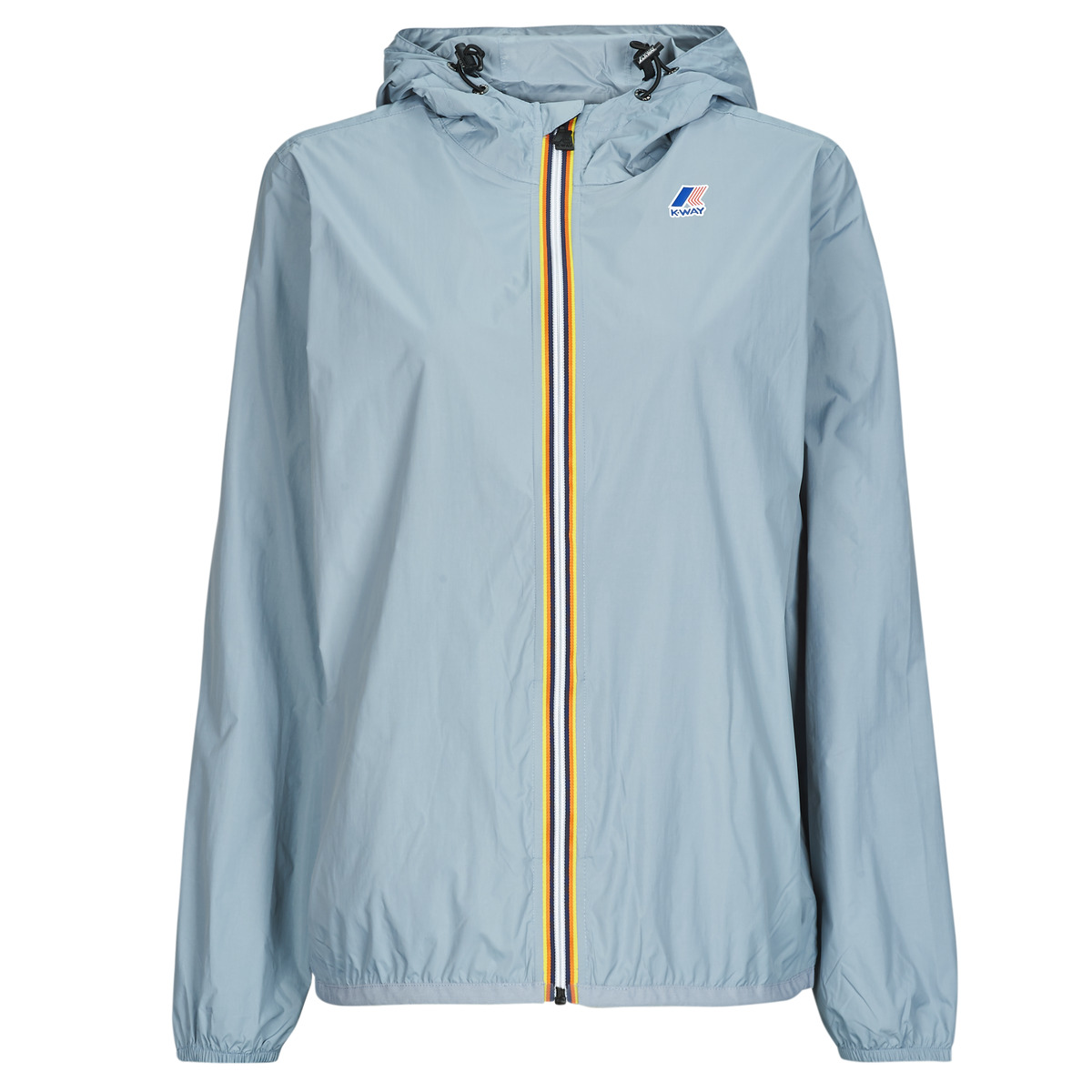 Oblačila Vetrovke K-Way LE VRAI 4.0 CLAUDE 100% NYLON RECYCLED Siva