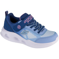 Čevlji  Deklice Nizke superge Skechers Sola Glow - Ombre Deluxe Modra