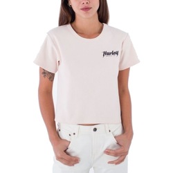 Oblačila Ženske Majice & Polo majice Hurley TOMGIRL BABY RIB TEE Rožnata
