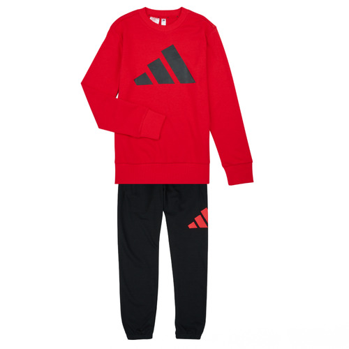 Oblačila Dečki Trenirka komplet Adidas Sportswear JD2099 Rdeča / Črna