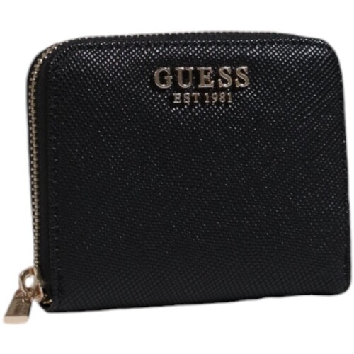Guess LAUREL SLG SMALL ZIP AROUND SWZG85 00137 Črna