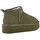 Čevlji  Ženske Gležnjarji Colors of California Platfrom winter boot in suede Zelena