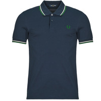 Oblačila Moški Polo majice kratki rokavi Fred Perry TWIN TIPPED FRED PERRY SHIRT Zelena