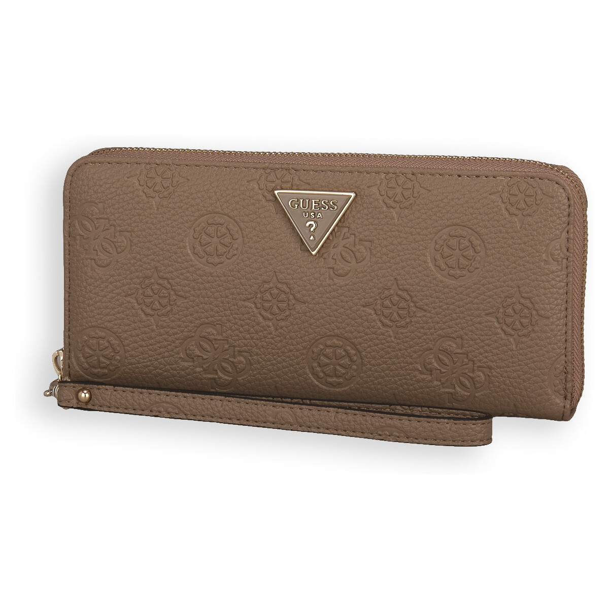 Torbice Ženske Denarnice Guess DRT CRESIDIA ZIP Kostanjeva