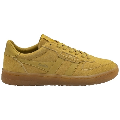 Čevlji  Ženske Modne superge Gola HAWK SUEDE 86 Rumena