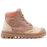 Pampa HI Cuff Kids Boots - Beige Tan/Nude Brown