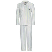 Oblačila Moški Pižame & Spalne srajce Polo Ralph Lauren L/S PJ SET SLEEP SET Večbarvna