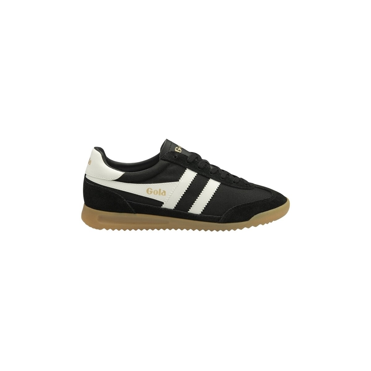 Čevlji  Moški Čevlji Derby Gola TORNADO  BW-      BLACK/OFF WHITE CMB623 Črna