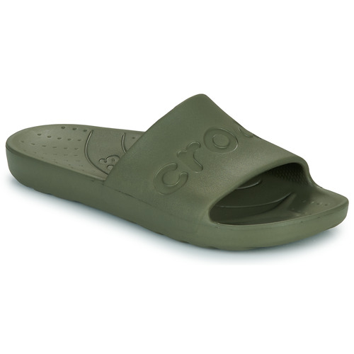 Čevlji  Natikači Crocs Crocs Slide Kaki