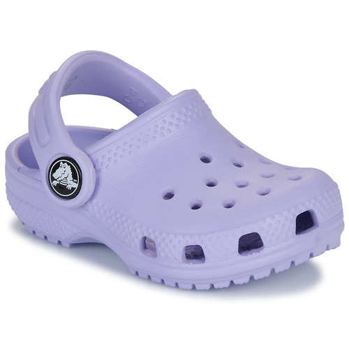 Čevlji  Deklice Cokli Crocs Classic Clog T Siva / Vijolična