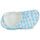 Čevlji  Deklice Cokli Crocs Classic Gingham Clog K Bela / Modra