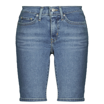 Oblačila Ženske Kratke hlače & Bermuda Levi's SHAPING BERMUDA Modra