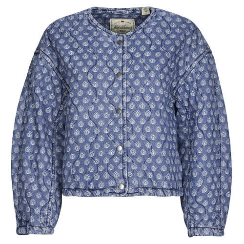 Oblačila Ženske Jeans jakne Levi's RUMER QUILTED LINER SHRT Modra