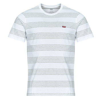 Oblačila Moški Majice s kratkimi rokavi Levi's SS ORIGINAL HM TEE Bela / Siva