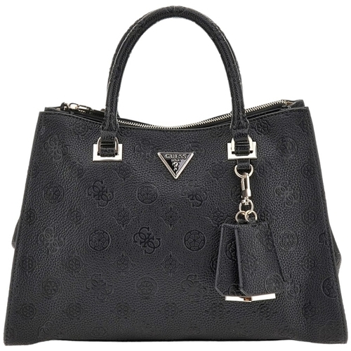 Torbice Ženske Ročne torbice Guess CRESIDIA SOCIETY SATCHEL Črna