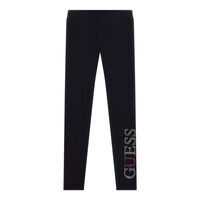 Oblačila Deklice Pajkice Guess LEGGINGS Črna