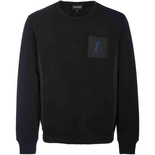 Oblačila Moški Puloverji Emporio Armani  Črna