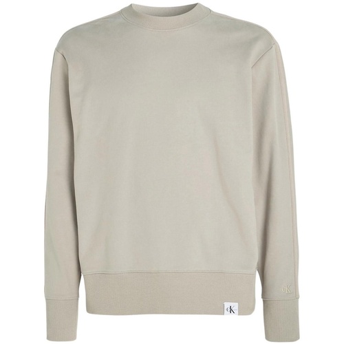 Oblačila Moški Puloverji Calvin Klein Jeans Sweat  J30J324531PED Bež