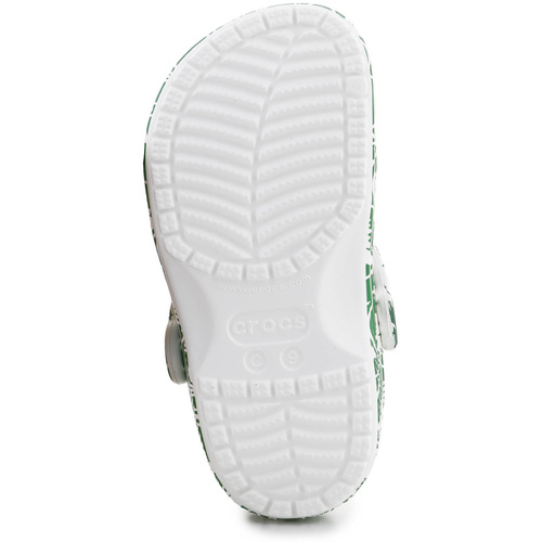Crocs Classic Duke Print Clog T 210008-3WH Green Ivy Zelena