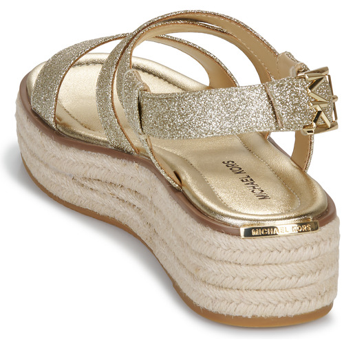 MICHAEL Michael Kors LYNN ESPADRILLE SANDAL Pozlačena