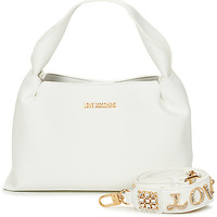Torbice Ženske Ročne torbice Love Moschino AURA JC4278 Bela
