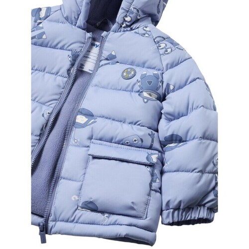 Mayoral 2469 CHAQUETON ACOLCHADO ESTAMPADO Azul Modra