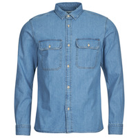 Oblačila Moški Majice Jack & Jones JJETRAVIS  Modra