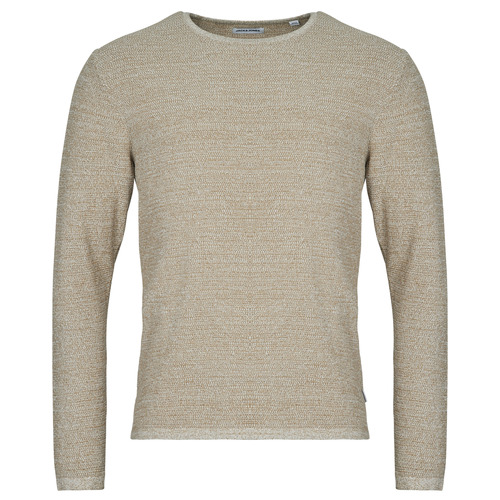 Oblačila Moški Puloverji Jack & Jones JJEGEORGE  Bež