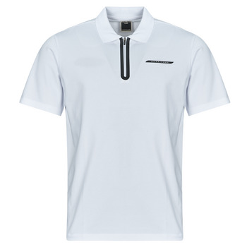 Oblačila Moški Polo majice kratki rokavi Jack & Jones JCOFUSION Bela