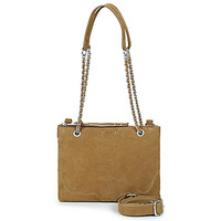 Torbice Ženske Torbe za čez ramo Ikks 1440 REPORTER WESTERN SUEDE Rjava