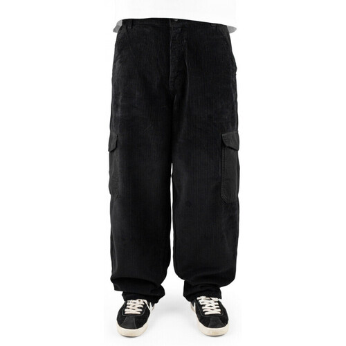 Oblačila Moški Hlače Homeboy X-tra alien cargo cord Črna