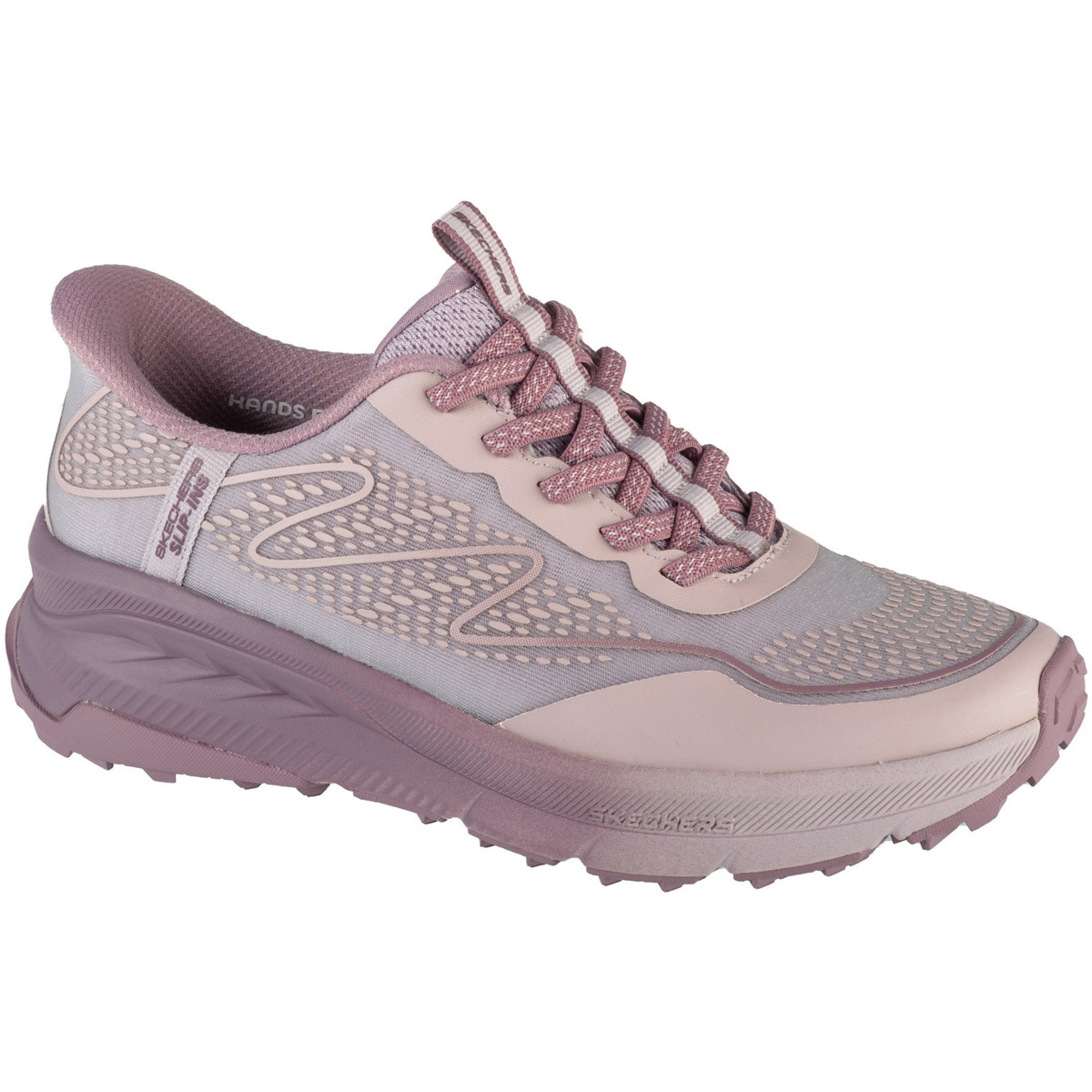 Čevlji  Ženske Nizke superge Skechers Slip-Ins: Switch Back - Mist Vijolična