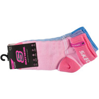 Spodnje perilo Deklice Športne nogavice Skechers Mesh Ventilation Quarter Boys and Grils 5PPK Socks Rožnata
